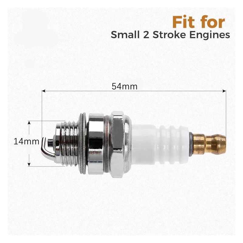 Spark Plug Nozzle for Lawnmower Chainsaw and Strimmer, Universal Spark