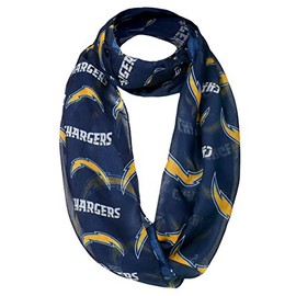FOCO Los Angeles Chargers 2016 Team Logo Infinity Scarf