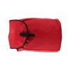 Red Folding Shopping Bag Waterproof Trolley Cart Handle Bag Reusable