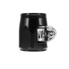 X AUTOHAUX 4pcs AN6 Hex Black Car Hose Finisher Clamp