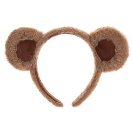 Headband Bear Ears Brown Bear Ears Headband Cute Party Headwear Face Wash Headband Animal Headwear
