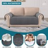 H.Versailtex 100% Waterproof Oversize 2 Seater Sofa Covers with Side