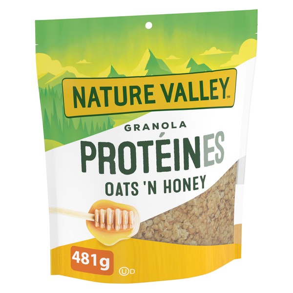 NATURE VALLEY - FAMILY SIZE - Oats Honey Protein Granola Cereal