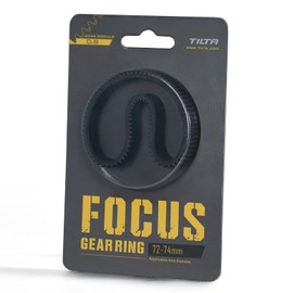 Tilta Seamless Focus Gear Ring for 72-74 mm Lens 360° Seamless Rotation Silent for Tilta Mini Follow Focus Nucleus Nano DSLR 0.8 Mod Standard Gear Camera Lens Accessories TA-FGR-7274