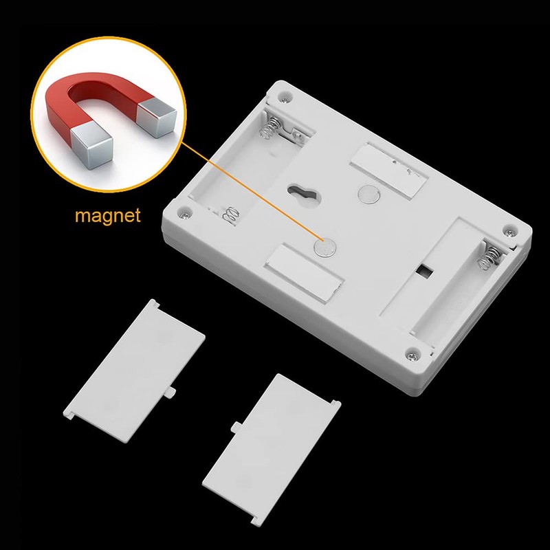 DEKTON PRO Light DT50553 XM80 Brightness Mood Light,White,80 LUMENS,5m Beam,Cordless,Portable,BATERIES