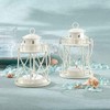 By the Sea Lighthouse Tea Light Holder - size: 4PC