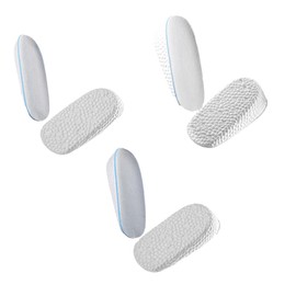 Ipetboom 3 Pairs Breathable Height Increase Insoles Comfortable Half Pads for Sports Shoes Lightweight Shockproof Design Unisex Insoles for Men and Women