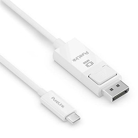PureLink USB-C auf DisplayPort Kabel, 4K Ultra HD 60Hz, vergoldete Steckkontakte, 1,00m, weiß
