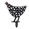 5Pcs Chicken Stakes Set Acrylic Animal Shape Statues Decoration for