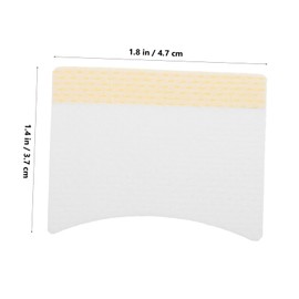 SAFIGLE 40pcs Eyelash Extension Remover Cotton Pads Gentle Makeup Remover Pads for Face Nails and Daily Skincare Portable and Versatile Eye Makeup Removal Tools