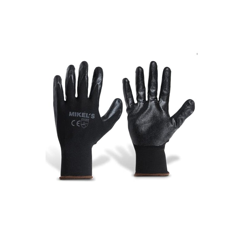 MIKEL'S GEN-2G Guantes para Trabajo de Nylon con Espuma de