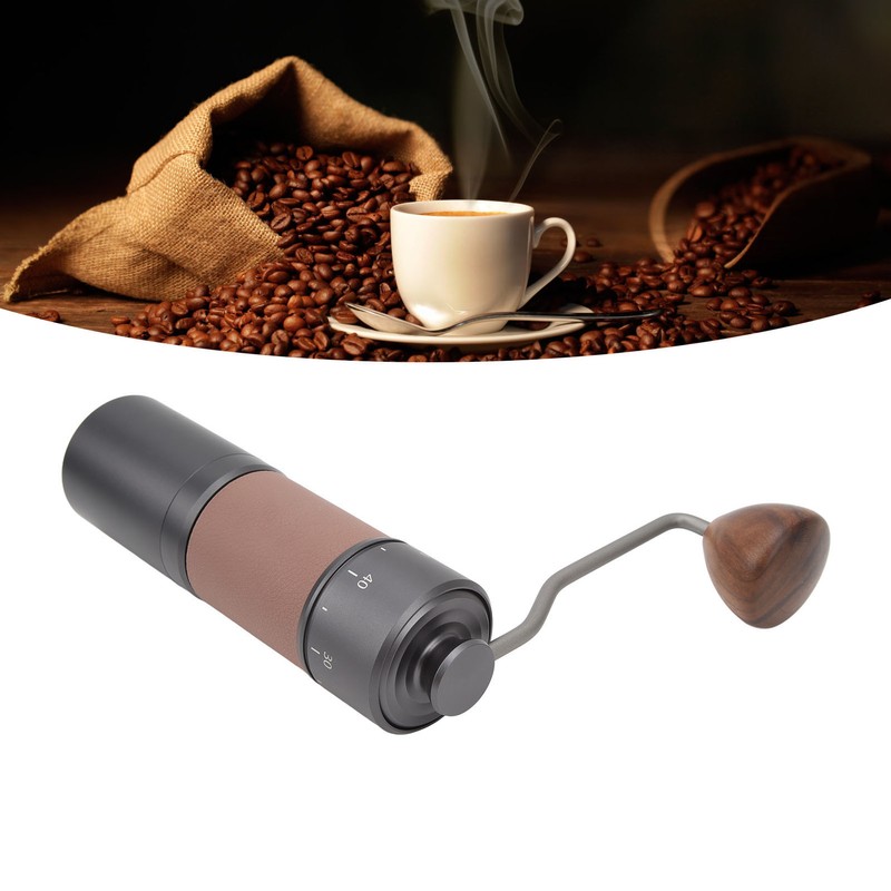 Coffee Manual Grinder Ergonomic Uniform Grinding Easy Operation Handheld Coffee
