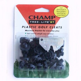 Champ Golf soft spikes large thread Tred-Lite MT x 24 incl spike key