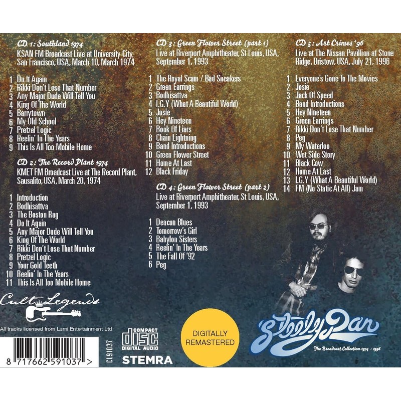 The Broadcast Collection 1974 – 1996 [CD]