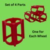 Skateboard Wheels Accessories for Learning Tricks Fast. Great for Beginners