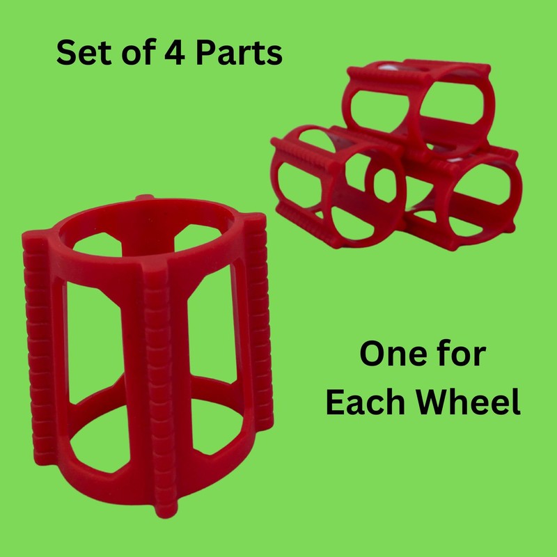 Skateboard Wheels Accessories for Learning Tricks Fast. Great for Beginners