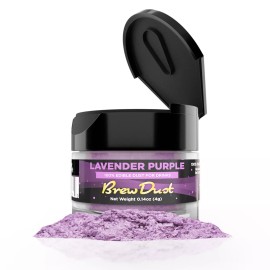 Bakell Lavender Brew Dust 4g | Metallic Shimmer for Garnishes & Drinks 100% Edible