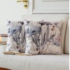 Outdoor Cushion Weatherproof Cushion Cover Abstract Retro Waterproof Sofa Cushion