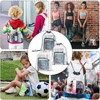 BSITSSS 3 PCS Clear Drawstring Gym Bag, Clear Drawstring Bag,