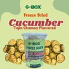 G-BOX Freeze Dried Cucumbers, Freeze Dried Veggies, Healthy Snack, Veggie