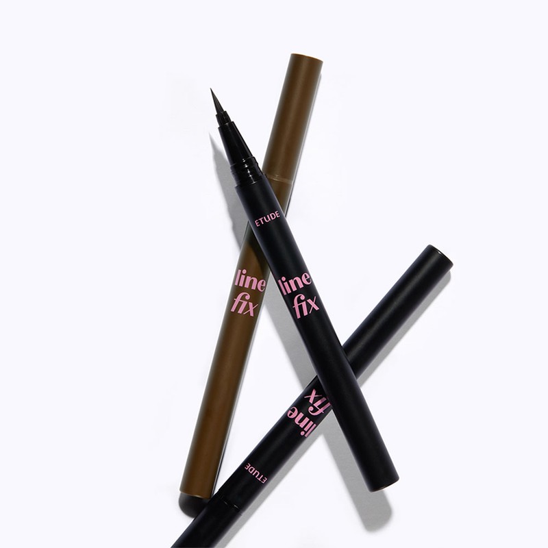 Etude [에뛰드]라인 픽스 브러쉬 라이너 [Etude] Line Fix Brush Liner