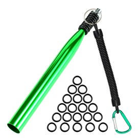 Wacky Rig Tool Wacky O-Rings for Wacky Rigging Soft Plastic Worms, Wacky Rigging Tool Fishing Bait Rigs, Wacky Worm Tool Silicone O Rings for Rubber Fishing Worms for Bass Fishing Wacky or Neko Rig