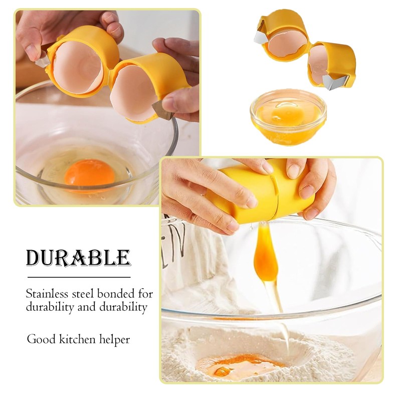 2PCS Egg Shell Opener, Egg Peeler, Egg Opener, No Mess