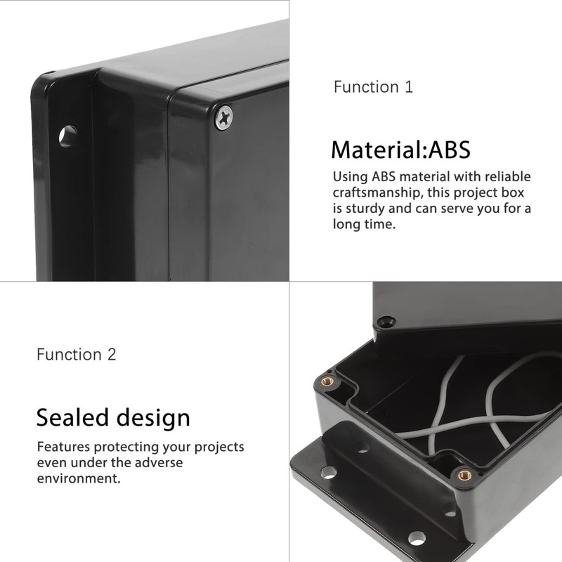 iplusmile Junction Box Waterproof Distribution Box Outdoor Wiring Box Distribution
