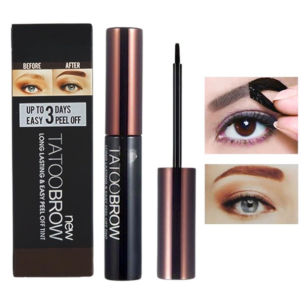 Tattoo Brow Peel Off Eyebrow Gel Tint Eyebrow Tint Dark