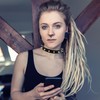 CVFRTT 2 Pieces Studded Collars, Leather Collars, Punk Style Collars,