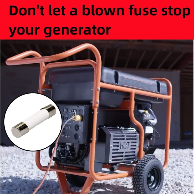 Fast Acting Ceramic Cartridge Fuse Fuses Replacements for Generac Replaces
