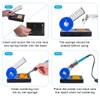 Soldering Iron Kit, Adjustable Temperature 13-in-1 60W Soldering Tool, Solder