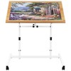 YISHAN Tilting Jigsaw Puzzle Table with Legs, Angle and Height