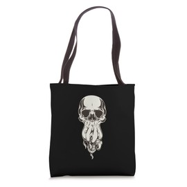 Skull Octopus Mythic Creature Weird Monster Cult Favorite Tote Bag