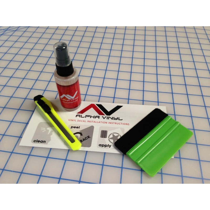 AlphaVinyl Skull side scoop fender decal pair kit fits Jeep