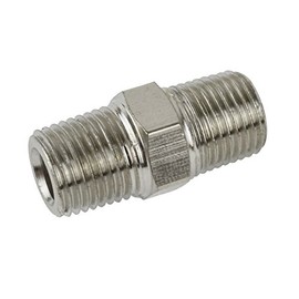 1/8" BSP Male to Male Air Line Hose Compressor Fitting/Connector/Union FT070