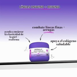 Derma-E Advanced Peptides and Flora-Collagen Night Moisturizer Unisex Moisturizer 2 oz