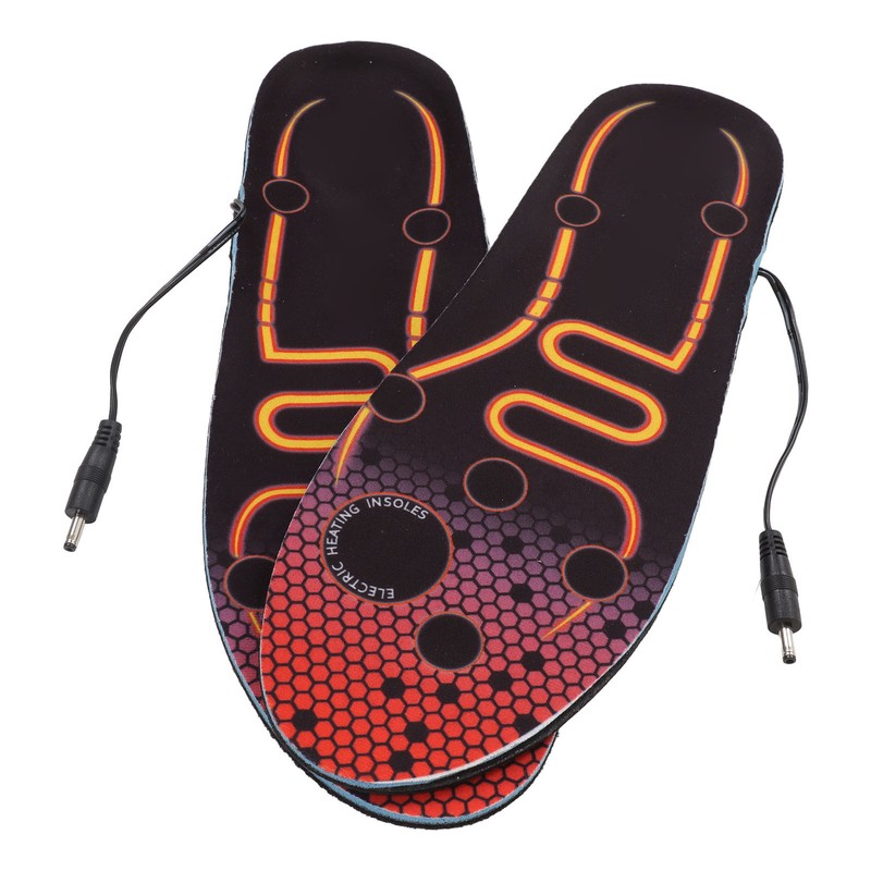 Heated Insoles USB Electric Heating Foot Warmer Washable Easy Control