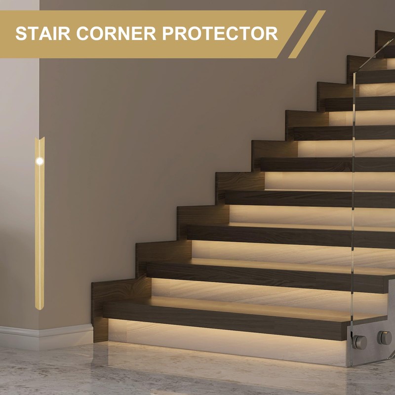 AGHITG Wall Corner Protector, 1-3/8 Inch (W) x 59 Inch