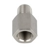 Yoebor Stainless Steel 304 Gauge Adapter, Covert NPT to Metric