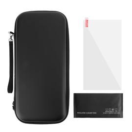 AZURAOKEY for Switch 2 Accessories, 2 in 1 PU Carrying Case & Screen Protector, Shockproof Game Conslole Case Anti-Scratch Organizer Bag for Switch 2 Console