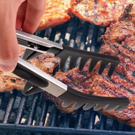 Kichvoe Pasta Clips Veggie Noodle Vegetable Tong Food Ditalini Pasta Bread Tong Spatule Portable Tong for Home Restaurant