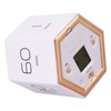 Hex Flip Timer with Mute Alarm Function Magnetic Time Management