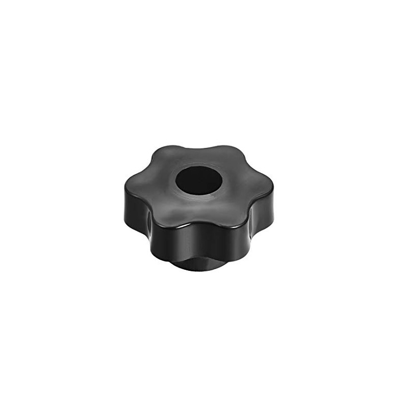 uxcell Clamping Handle Screw Knobs Handle M8 Threaded Through Hole