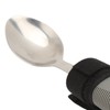 Strap Adaptive Scoop Stainless Steel Wavy Shape Handle Cuff Eating