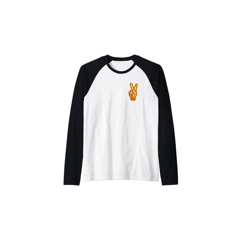 USC Fight On! V Hand 1880 Raglan Baseball Tee