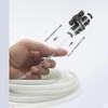 ANHAN 5/16 Push to Connect Ball Valve Union Air Flow