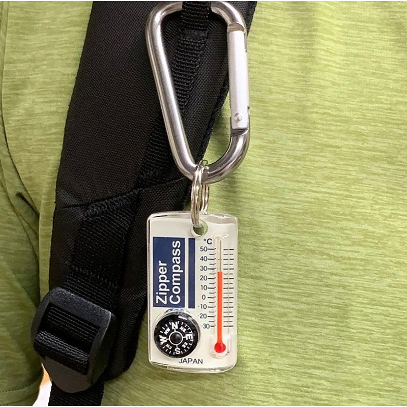 YCM Compass 14096 Outdoor Compass Compass with Compass Zipper