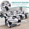 MIFXIN Sectional Sofa Covers L Shape Couch Slipcover 2pcs Stretch