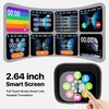 AI Language Translation Earbuds, in-Ear LCD Touchscreen Real-Time Translator for
